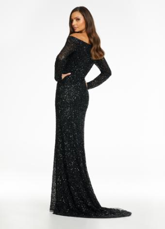 11176 Off the Shoulder Sequin Evening Gown