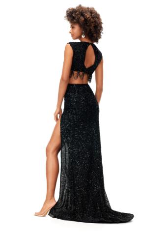 11282 Two Piece Fully Sequin Gown