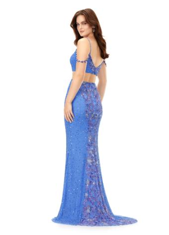 11353 Beaded Two-Piece Gown