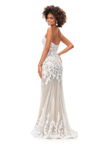 11361 Strapless Illusion Fully Beaded Gown