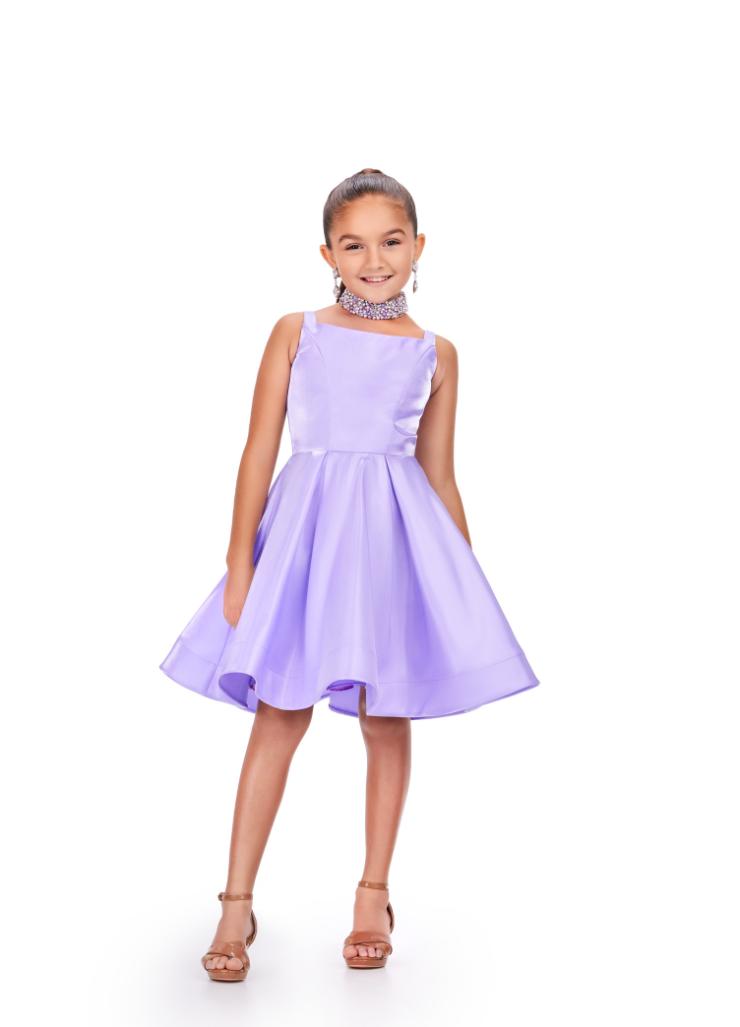 Ashley Lauren Kids 8253 Girls Pageant Jumpsuit Ruffle Train Long Sleev –  Glass Slipper Formals