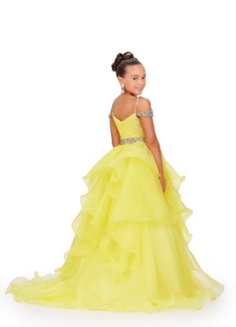 8250 Kids Organza Ball Gown with Beaded Details