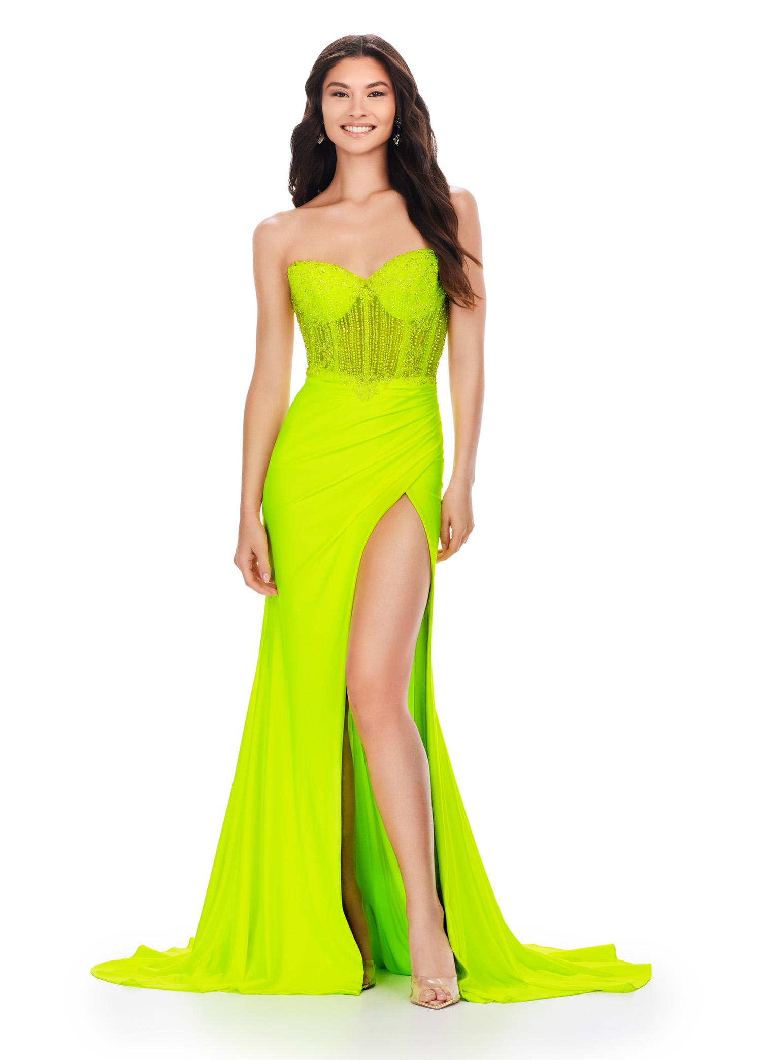 Prom Dresses Neon Green