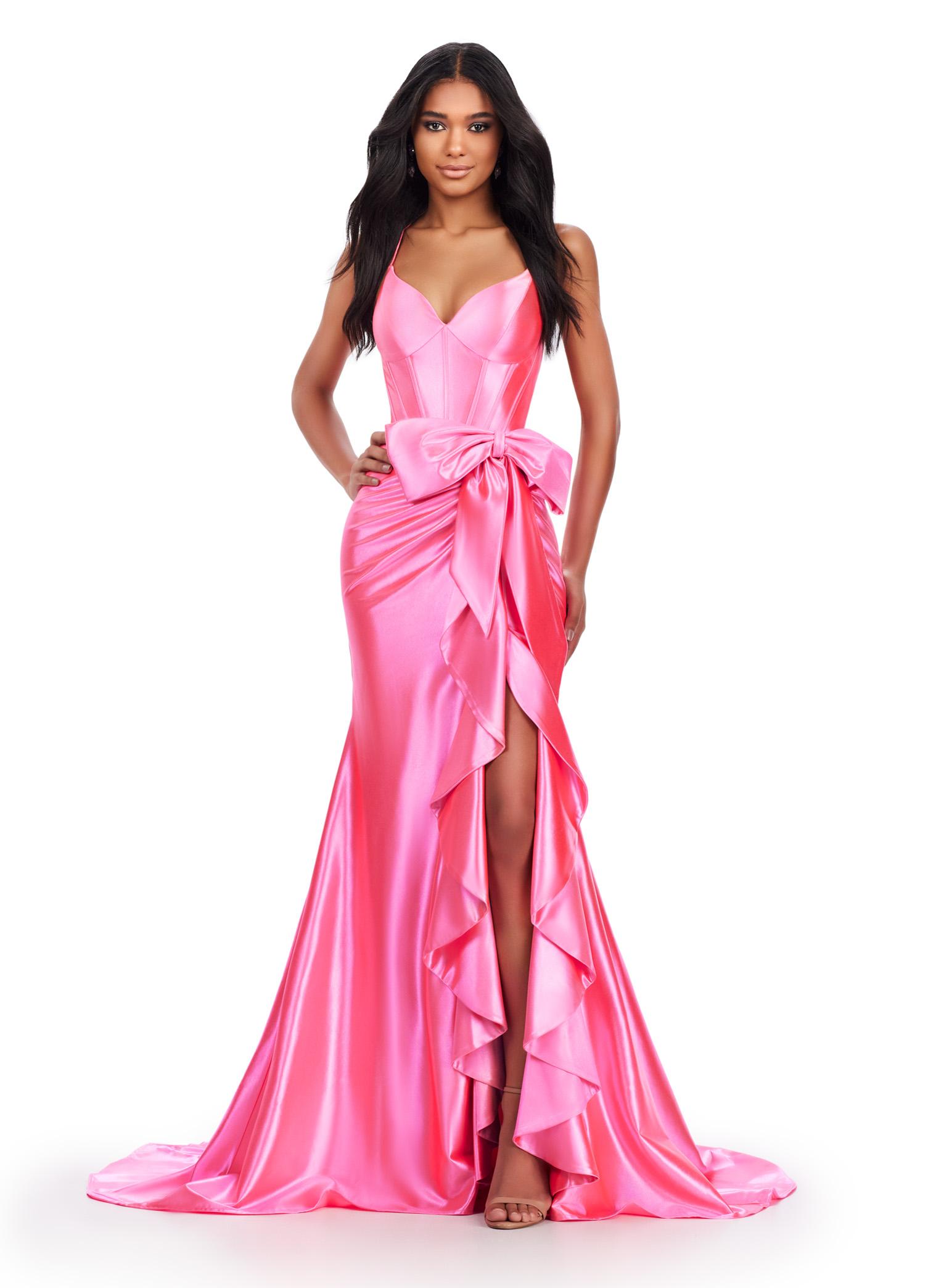 Prom Dress Big Bow