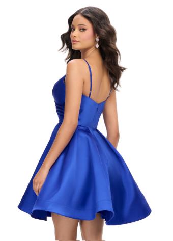 4780 Satin Sweetheart Neckline Cocktail Dress